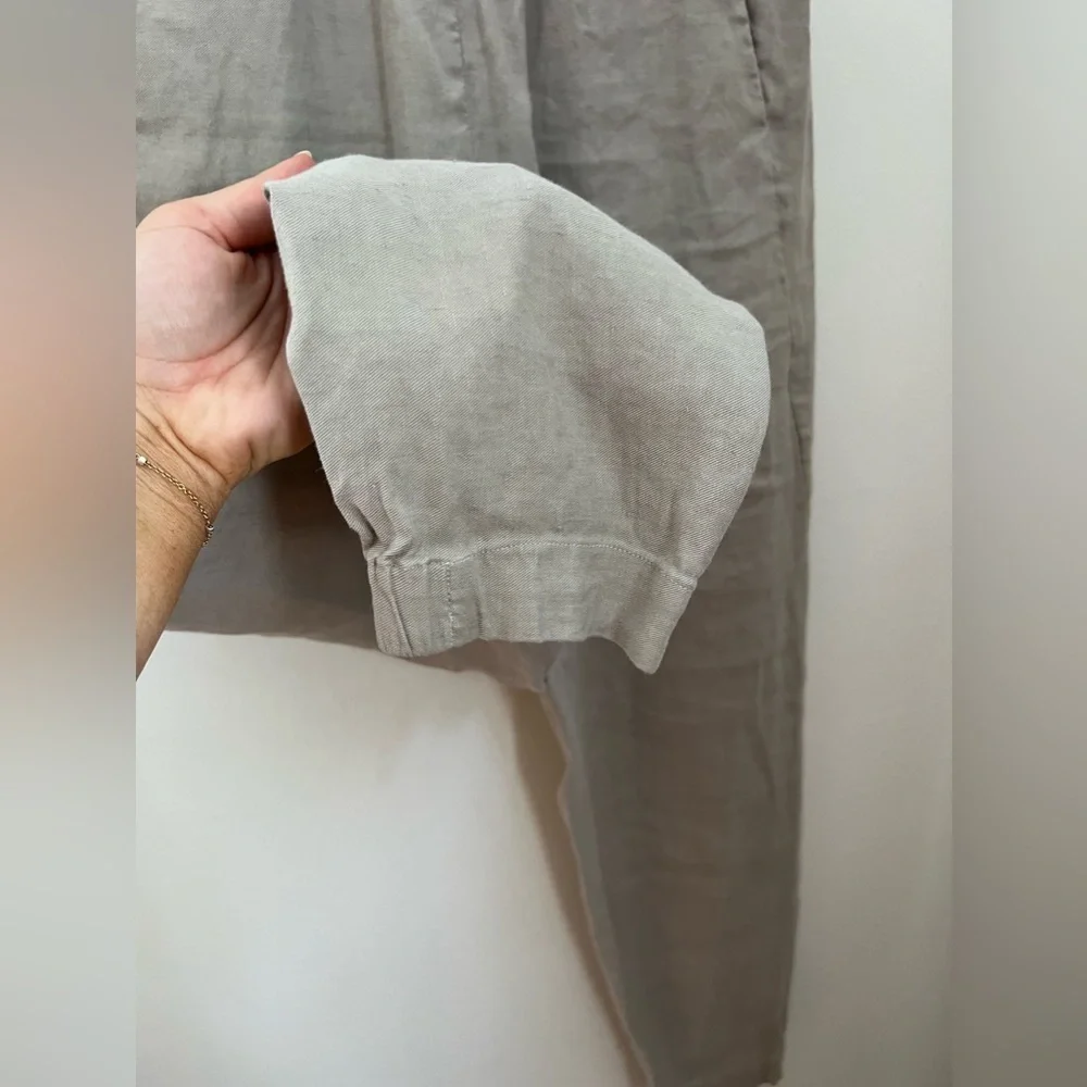 Aritzia Dexter Linen Blend Jogger Pant Medium